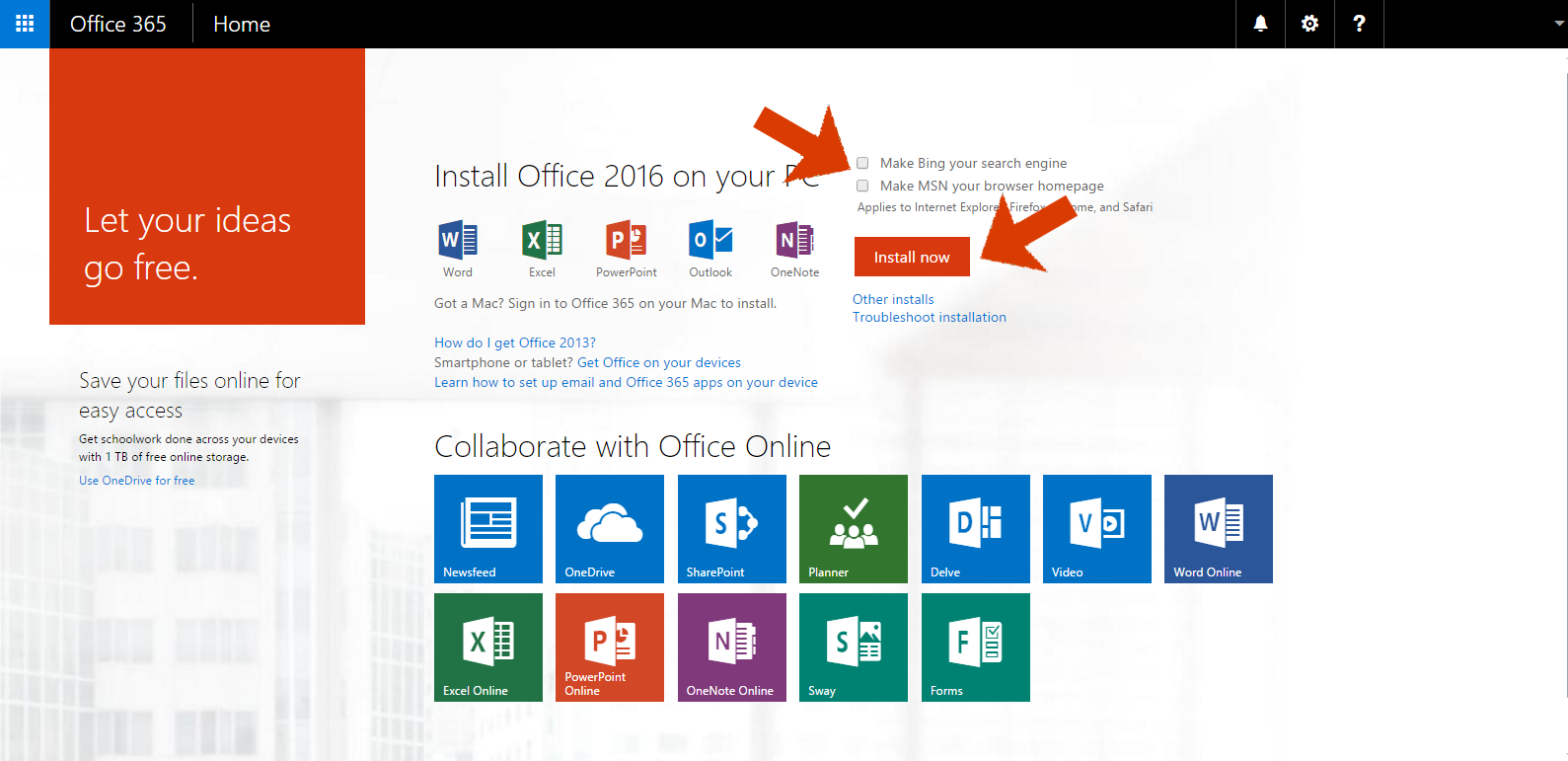 Download Microsoft Office 365 Education